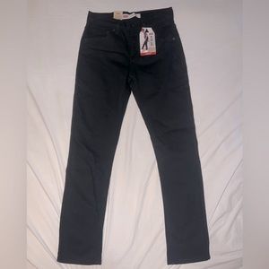 BOYS BLACK LEVI JEANS SIZE 16 REG SLIM , NEVER WORN WITH TAGS